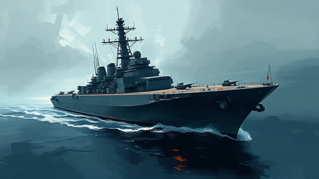 U.S. Navy to Develop Next-Generation Trump-Class Battleships with Advanced Technologies