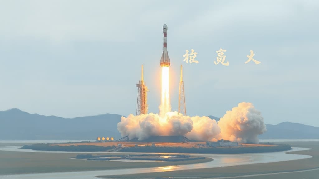 Long March-12 Rocket Launches 13th Internet Satellite Group from Hainan's Commercial Spaceport