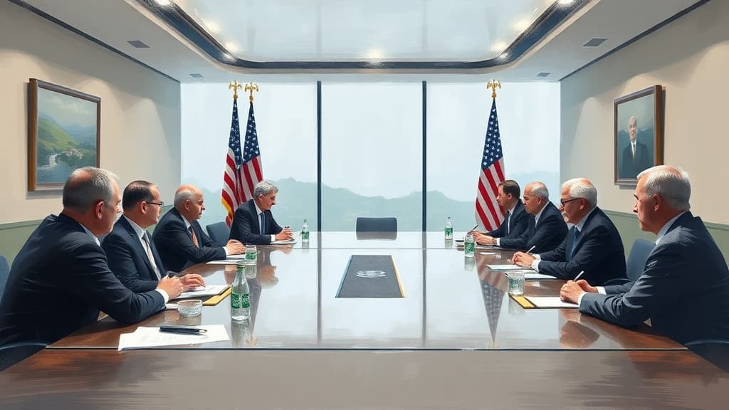 Meeting at US Embassy to Discuss Southern Interconnection Gas Pipeline in Bosnia and Herzegovina