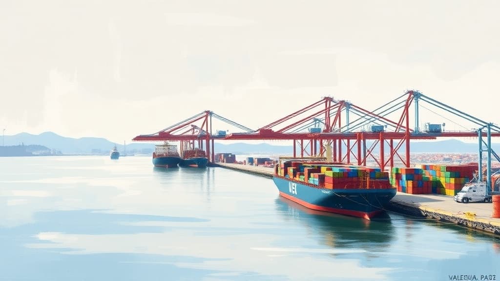 Valenciaport Reports 8% Growth in Exports and Approves Major Investment Plan