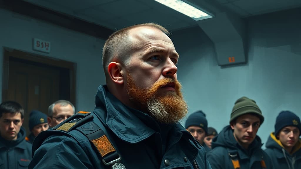 Neo-Nazi Alexey Milchakov Teaches 'Lessons in Courage' at Russian School