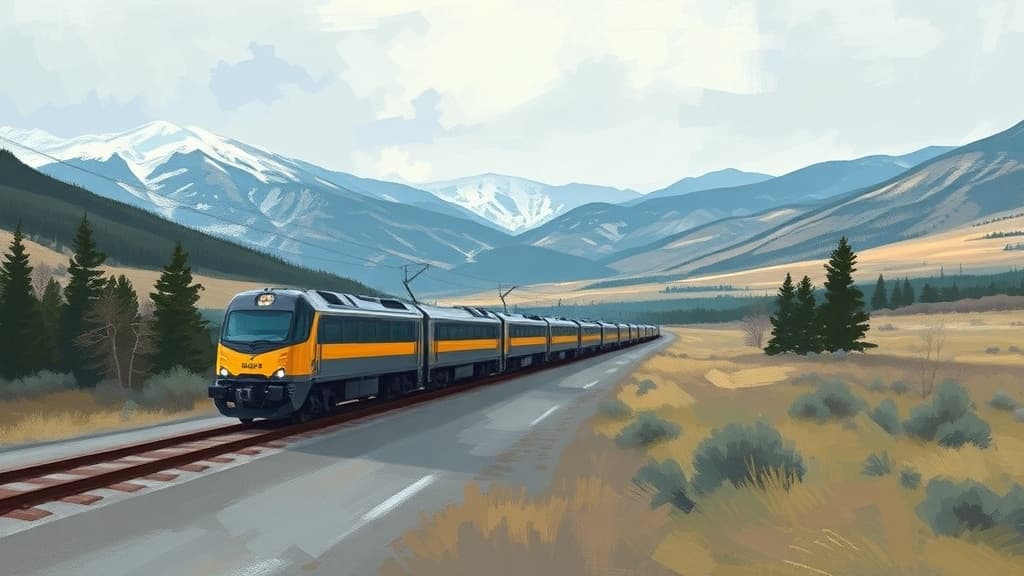 STE-Holdings Proposes I-70 Mountain Express Hydrogen-Powered Rail Project in Colorado