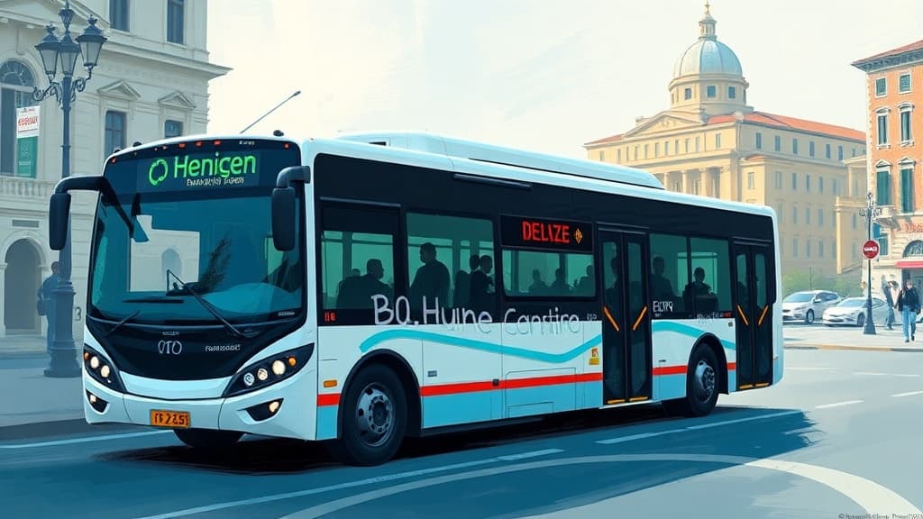 Venezia to Launch 90 Hydrogen Buses by 2026, Achieving Over 50% Zero-Emission Public Transport