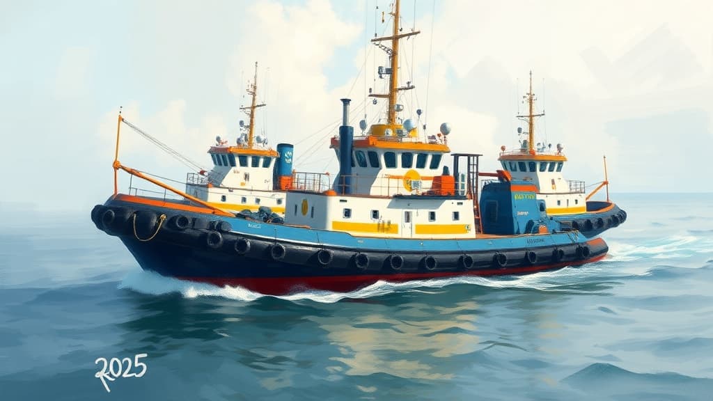 Battery-Electric Tugboats Surge in 2025 with New Fuels and Corporate Growth