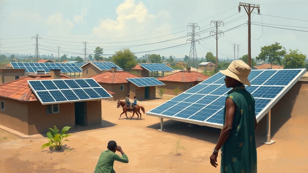 Nigerians Shift from Public Power to Solar Energy Amid Persistent Blackouts
