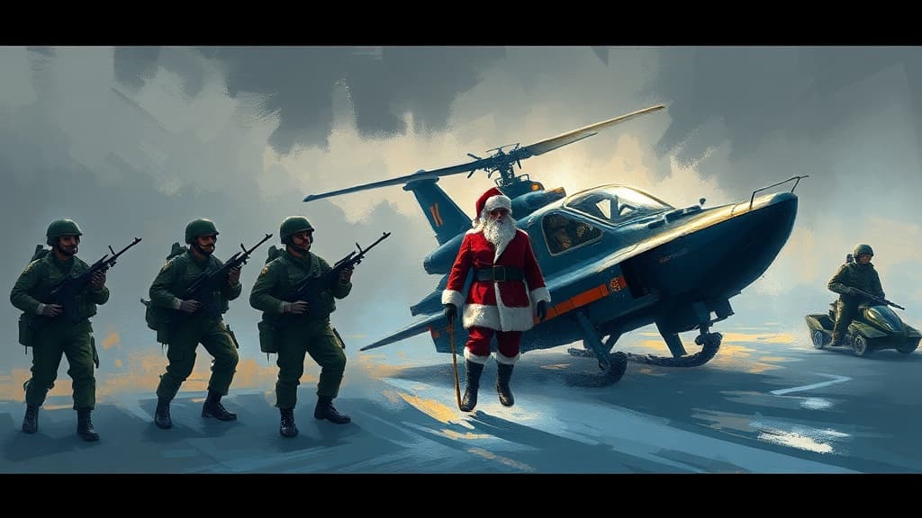 President Directs Military to Assist Santa with Twelve Days of Xmas Amid Operational Challenges