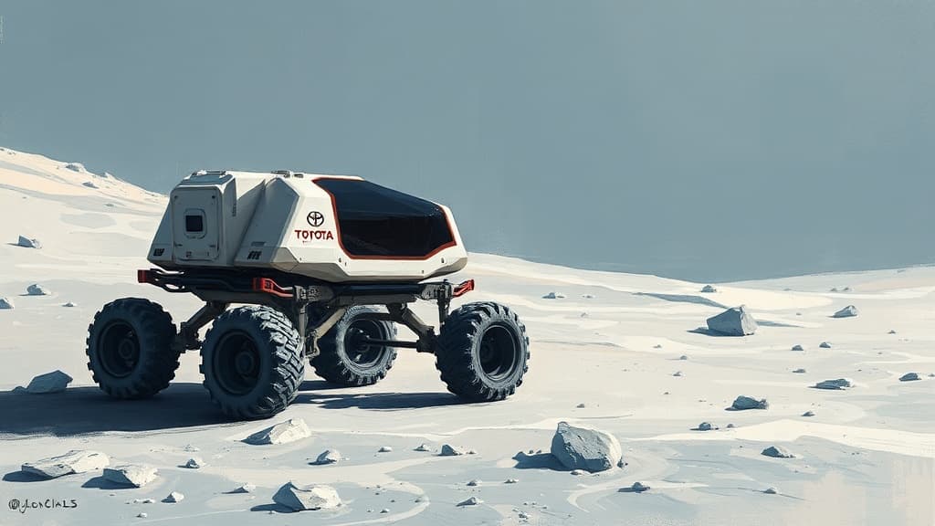 Toyota and JAXA Collaborate on Lunar Cruiser with Regenerative Fuel Cells Targeting 2029 Launch