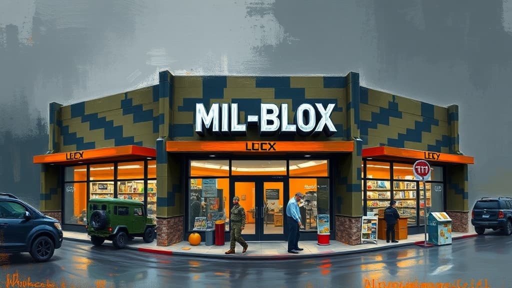 Mil-Blox Opens Military-Themed Building Block Store in Denton, Texas
