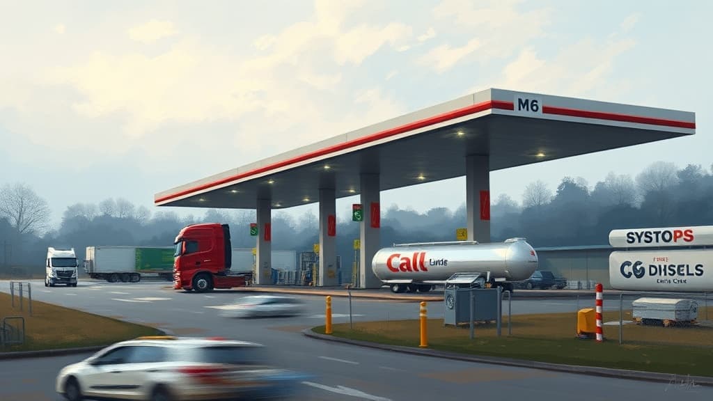 HGV Filling Station Built Without Consent Near Wolverhampton Seeks Retrospective Approval