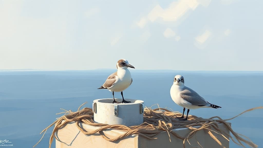 Ørsted Installs UK's First Nearshore Artificial Nesting Structures for Kittiwakes at Hornsea 3