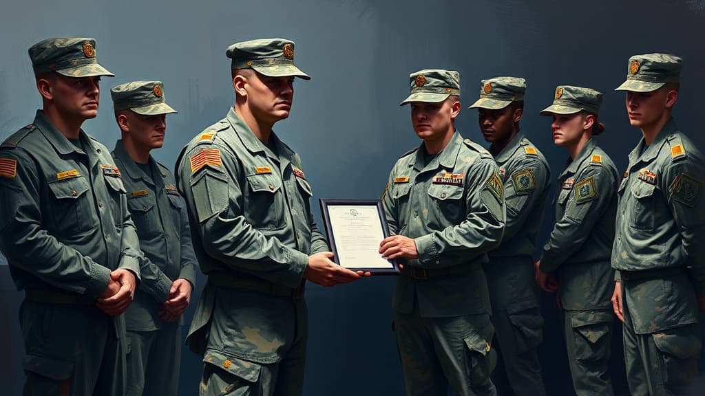 U.S. Army Honors Soldier of the Quarter at 597th Transportation Brigade Board in Virginia