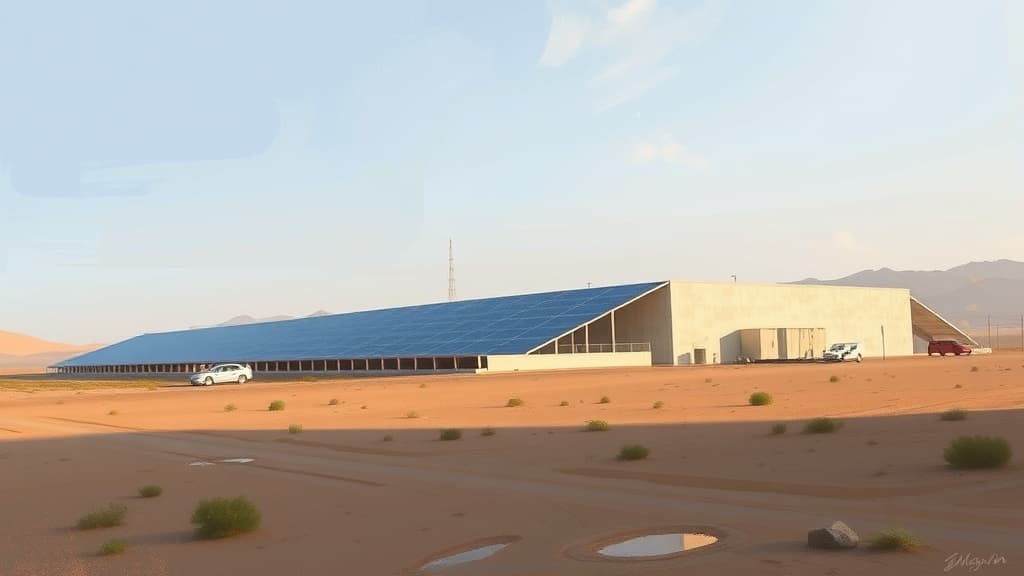 Biskra 220 MW Photovoltaic Power Station in Algeria Completes Acceptance for National Energy Plan