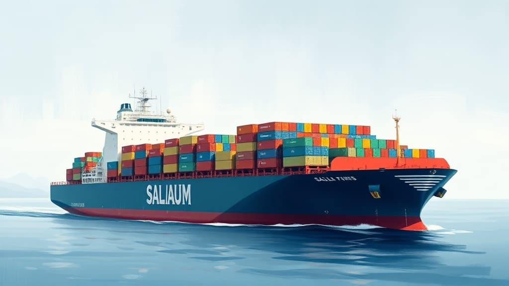 Sallaum Lines Receives New Dual-Fuel Car Carrier for China-Focused Logistics Network