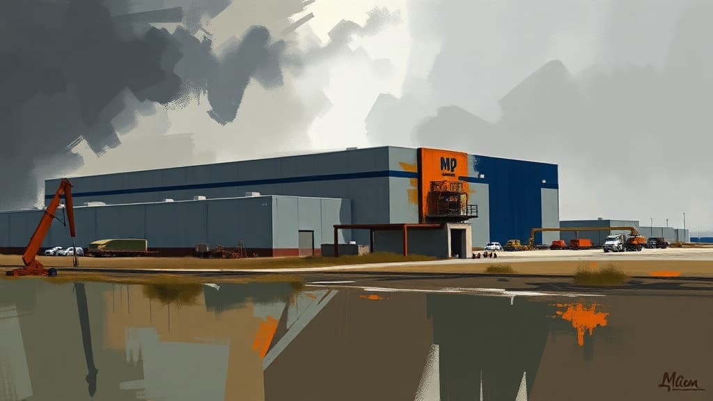 MP Materials Plans $1.2 Billion Manufacturing Facility in Texas Amid Insider Selling