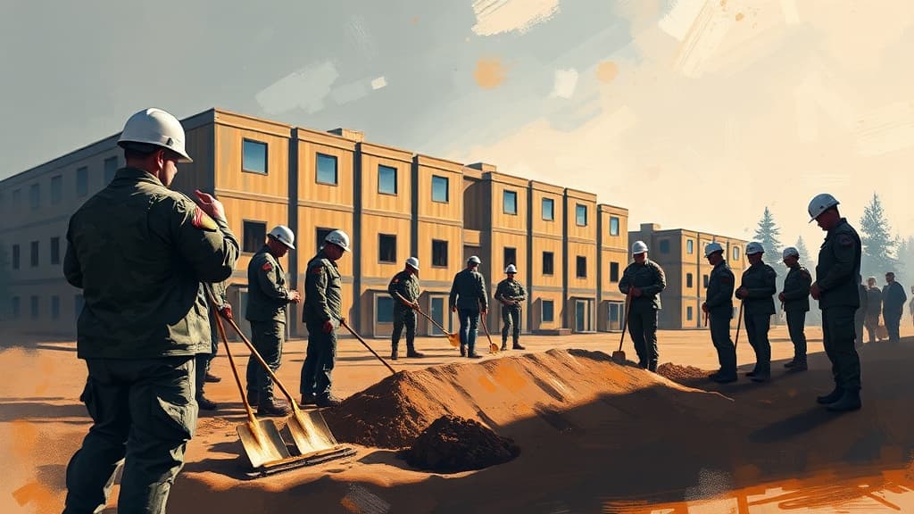 USACE Breaks Ground on JBLM's First Mass Timber Barracks for 200 Soldiers