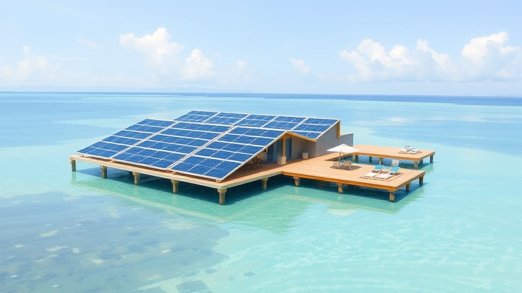 Ocean Sun Completes 2 MWp Floating Solar Installation at Soneva Secret Resort in Maldives