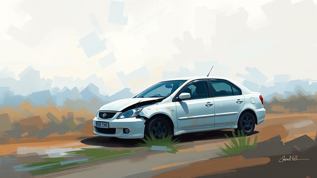 22-Year-Old Dies in Coimbatore Car Crash Involving Gas Pipeline