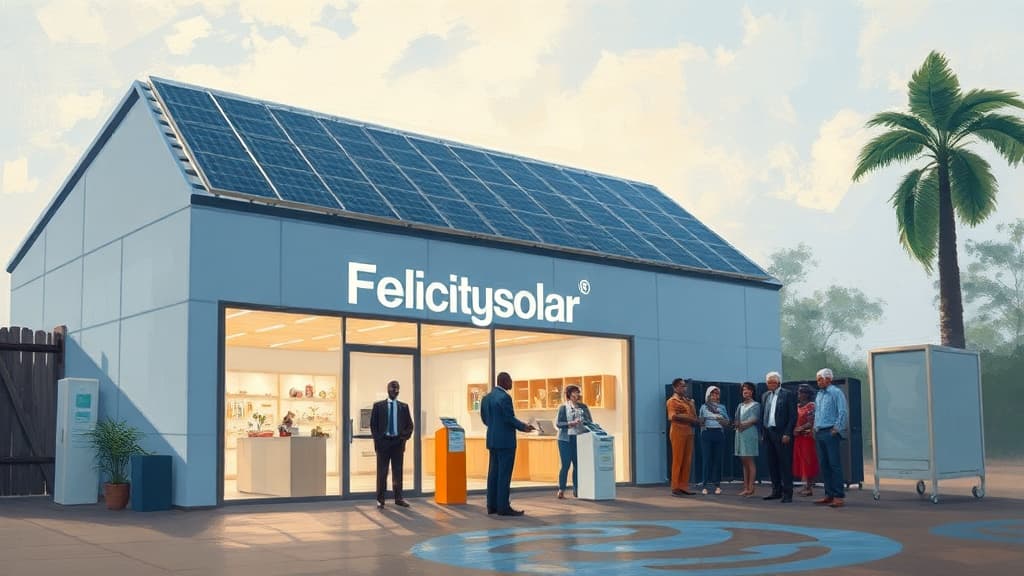 Felicitysolar Expands in DRC with New Showroom Opening for Solar Energy Solutions