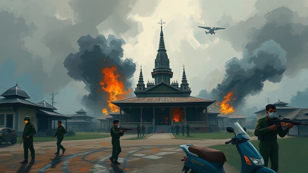 Myanmar Elections in Bago Region Disrupted by Drone Strikes and Bombings on January 11, 2026