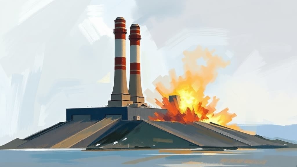 Demolition of Bell Bay Power Station Chimney Paves Way for Green Hydrogen Project in Tasmania