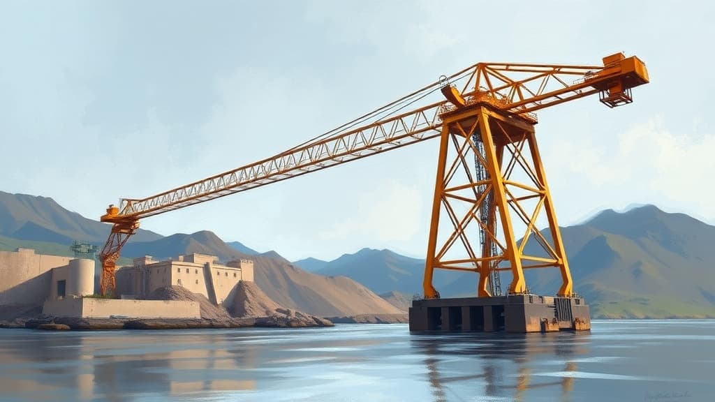 550-ton Bridge Crane Operational at Caculo Cabaça Hydropower Station in Angola