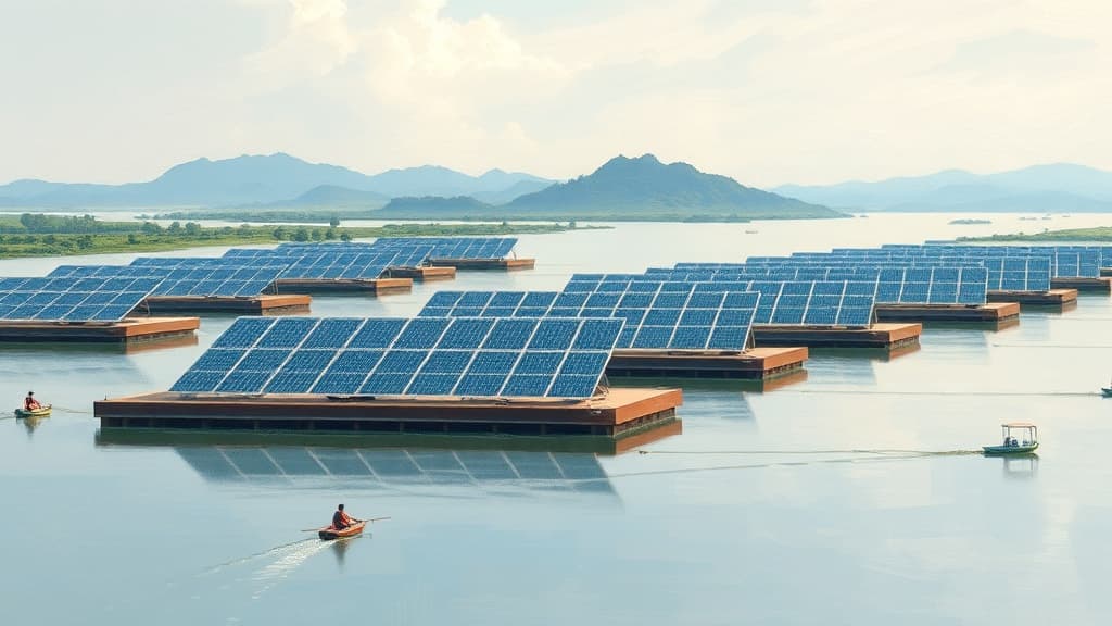 Malaysia Explores Floating Solar Solutions Amid Land Scarcity for Renewable Energy
