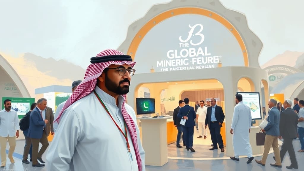 KSA Minister Highlights Pakistan Pavilion at Global Mining Forum