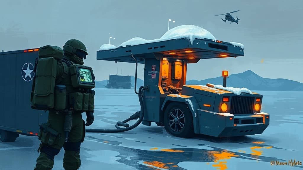 DLA Energy Innovates Fuel System to Address Arctic Challenges in Military Operations