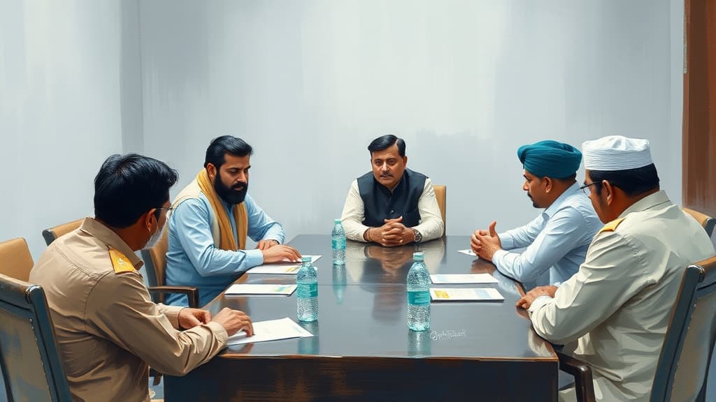 Minister Jagat Singh Negi Meets Hydropower Representatives on Land Revenue Issues