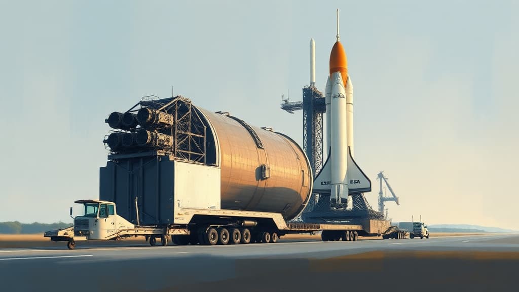 NASA Prepares for Artemis II Rollout of SLS Rocket and Orion Spacecraft