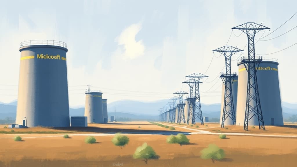 Microsoft Launches Community-First AI Infrastructure Initiative to Cover Energy Costs