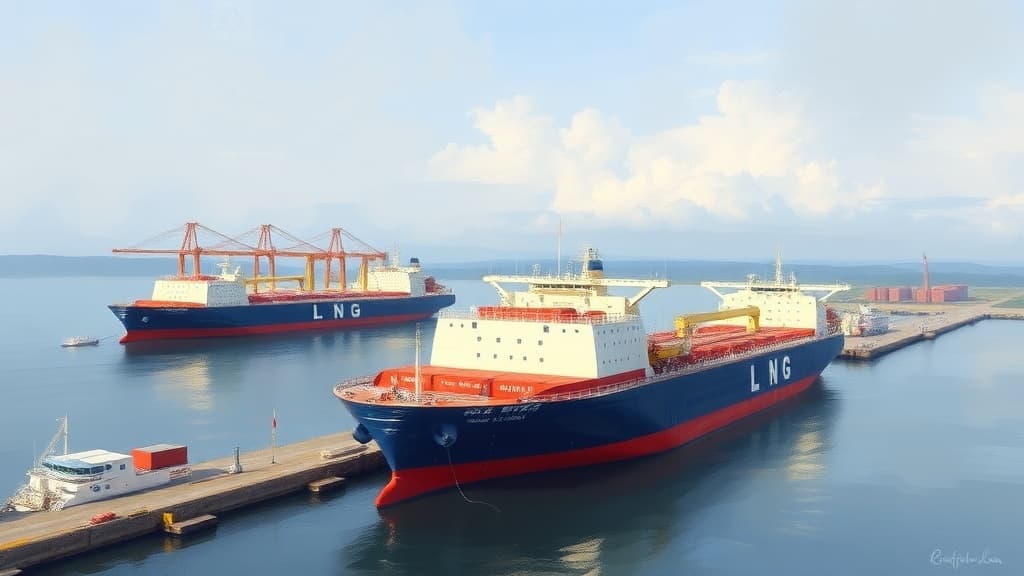 Port of Milford Haven Efficiently Handles Trio of LNG Tankers in 12 Hours