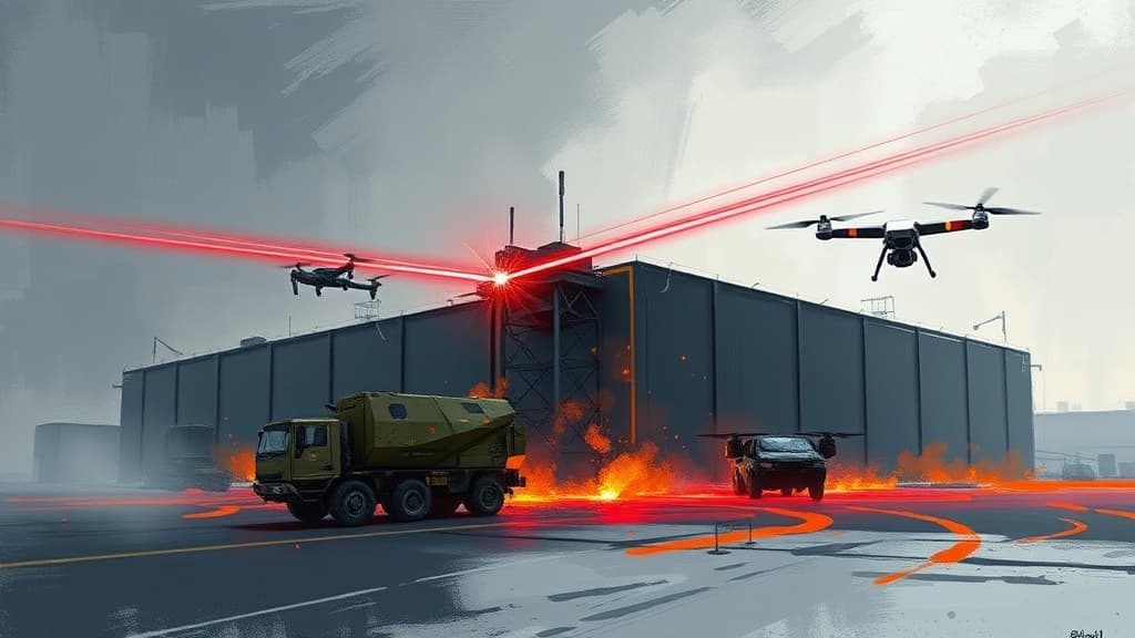 Azerbaijan Unveils Laser and Microwave Counter-Drone Systems at Tartar Electromechanical Plant