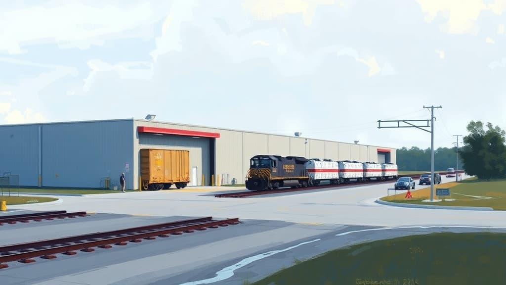 USA Rail Terminals Opens New Transload Facility in Monroe, Louisiana for Meta’s Data Center Project