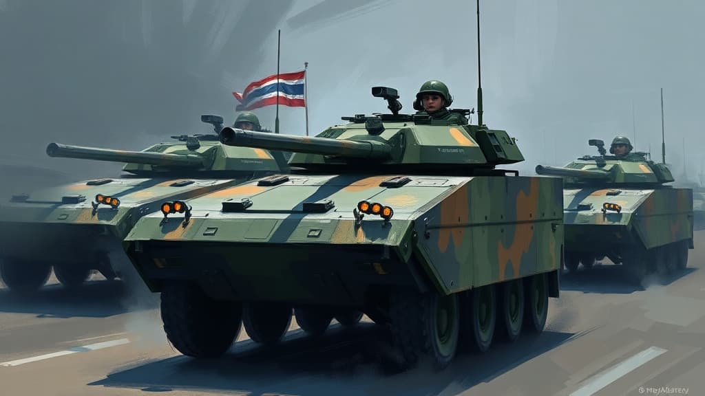 Royal Thai Army Signs 1 Billion Baht Agreement for VN1 Armoured Vehicles from China