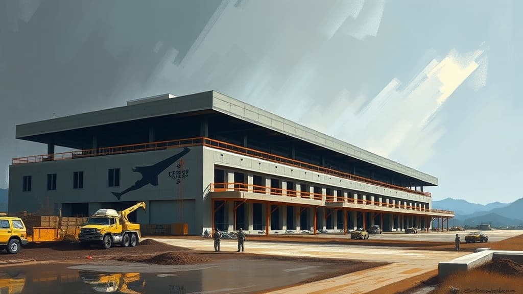 U.S. Army Corps of Engineers Constructs $115 Million Aircraft Facility at Camp Humphreys, South Korea