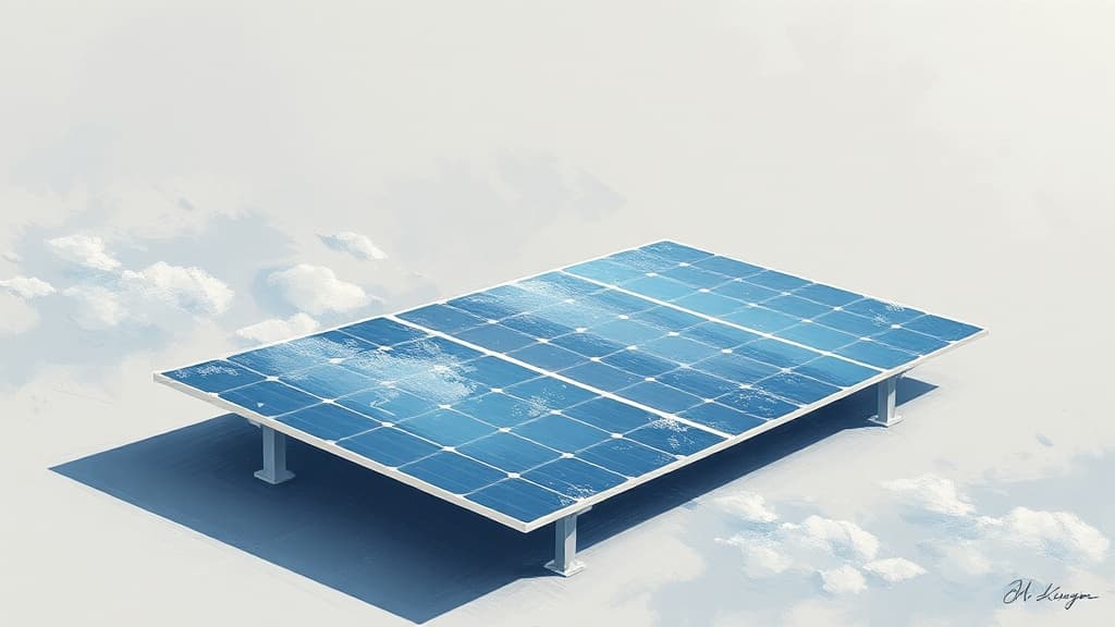 China Develops Advanced Flexible Solar Panel Using Crystalline Silicon and Perovskite Materials