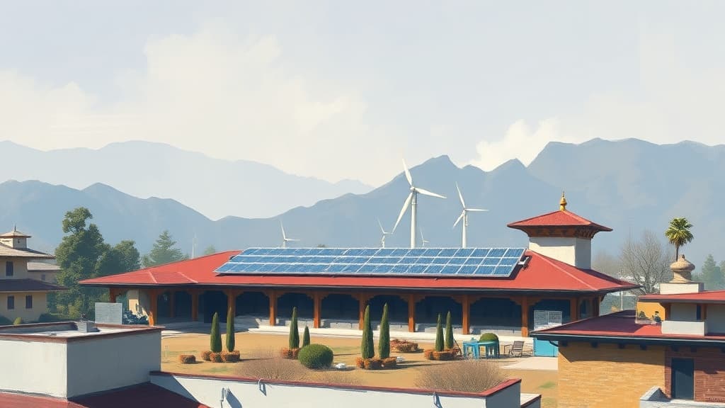 Bhutan Launches Solar Power Projects Supported by India
