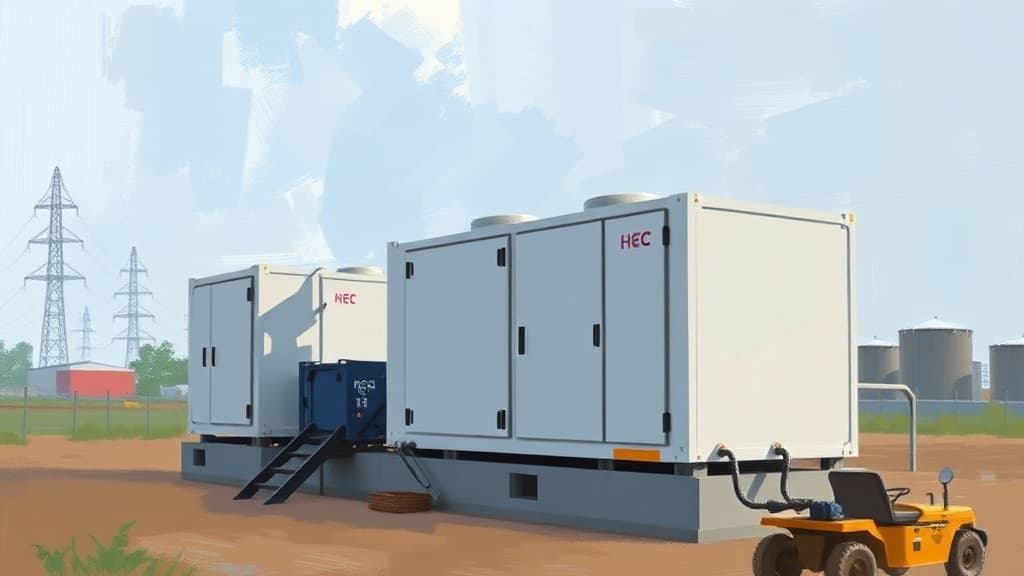 HEC Infra Projects Secures ₹16.35 Cr Order for Battery Energy Storage System in Gujarat