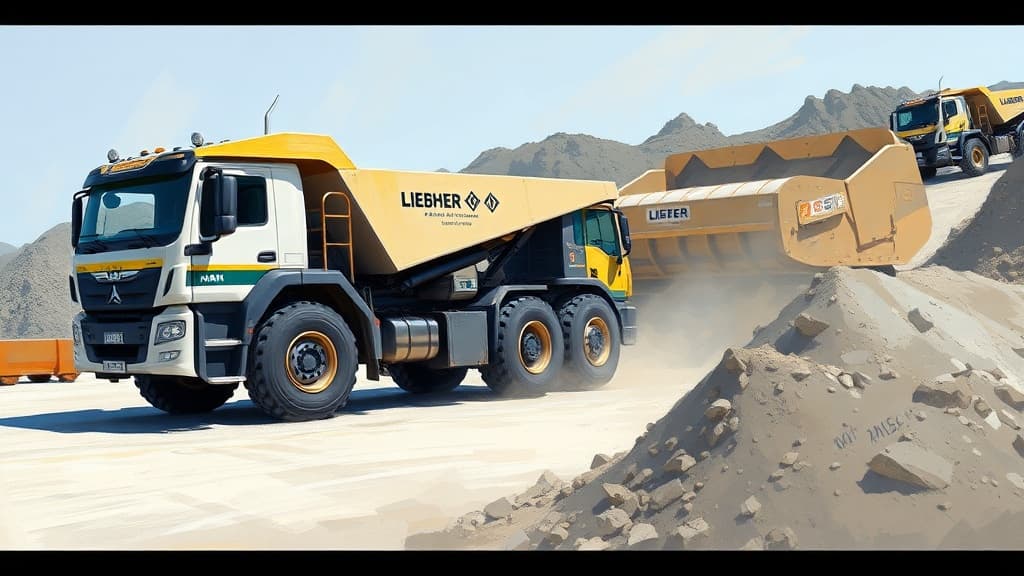 Liebherr, MAN, and Daimler Truck Showcase Hydrogen-Powered Construction Machinery in Munich