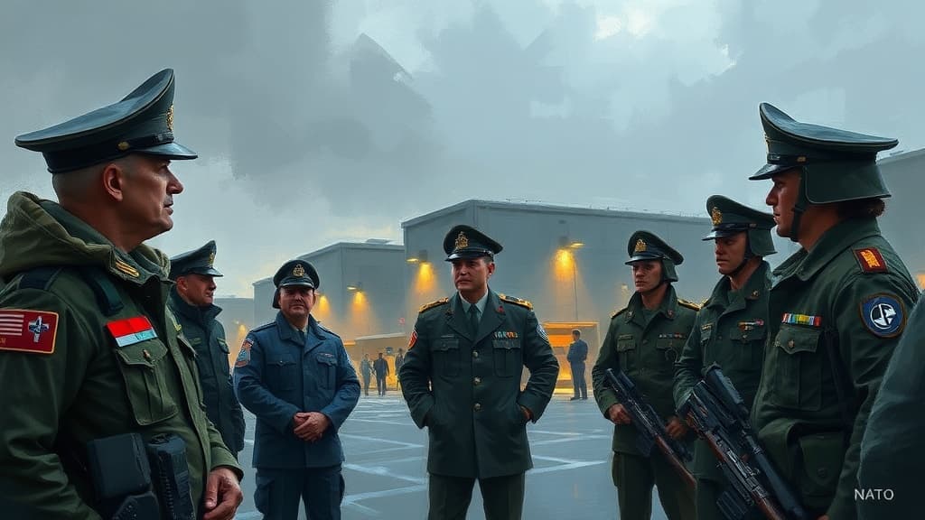 Lieutenant General Baltrėnas Visits NATO Structures in Italy for Security Discussions