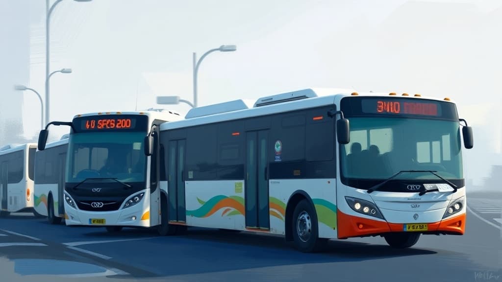 Dubai RTA Receives 250 New Buses Including 40 Electric for Sustainable Transport