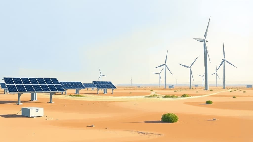 UAE and Saudi Arabia Lead MENA's Renewable Energy Growth with 15 GW in 2025