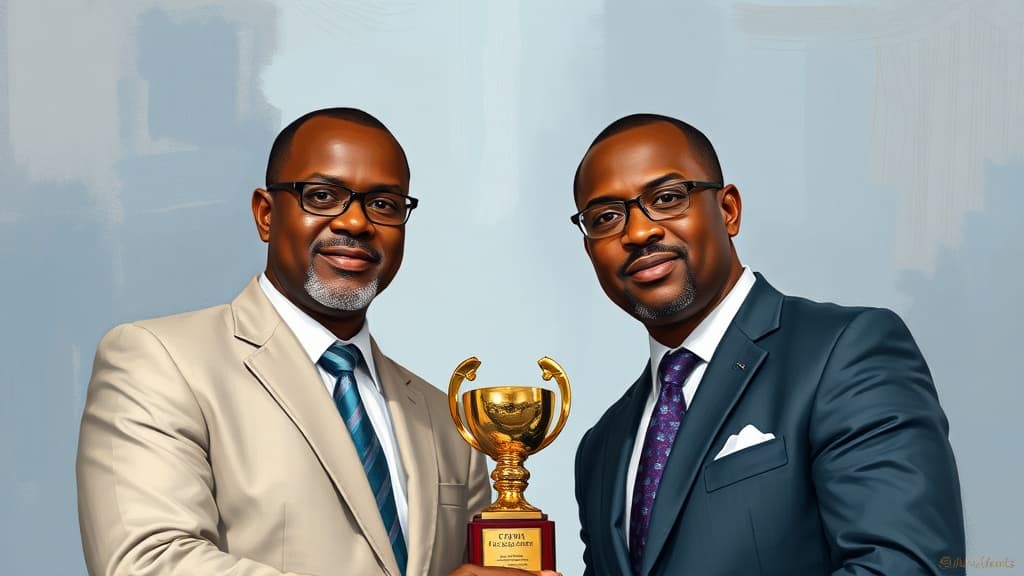 UTM Offshore CEO Dr. Julius Rone and Pointek CEO Engr. Emeka Oguchi Win Investor of the Year at The Sun Awards