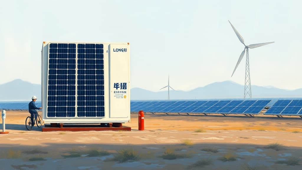Longi Enters Energy Storage Market with Integrated Solar and Hydrogen Solutions