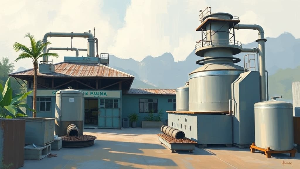 Laos Launches Asia's First Hydrogen-Powered Coffee Roasting Plant in Champasak