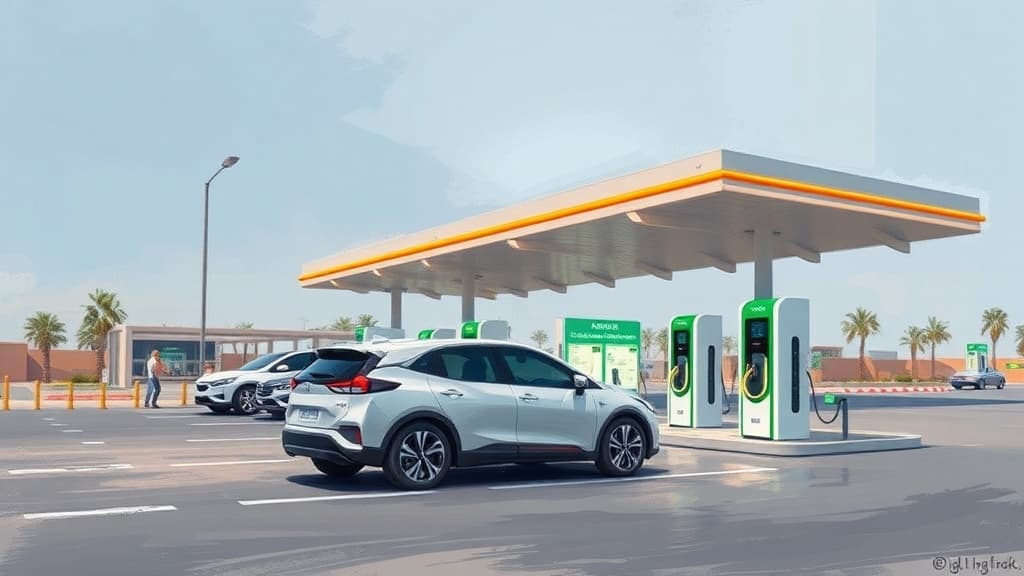 Adnoc Distribution Prepares for Driverless Vehicles with EV Charging Stations in Abu Dhabi
