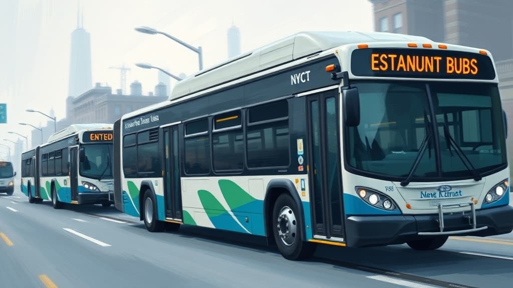 New York City Transit Procures 161 Hybrid Buses from BAE Systems for Fleet Strategy