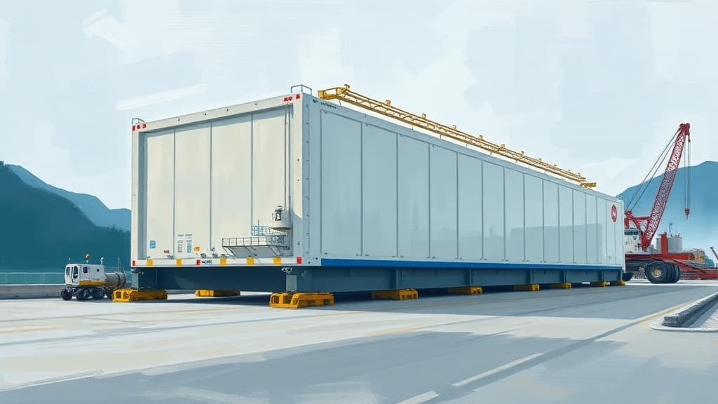 Woodfibre LNG Project Receives Two Large Modules from China