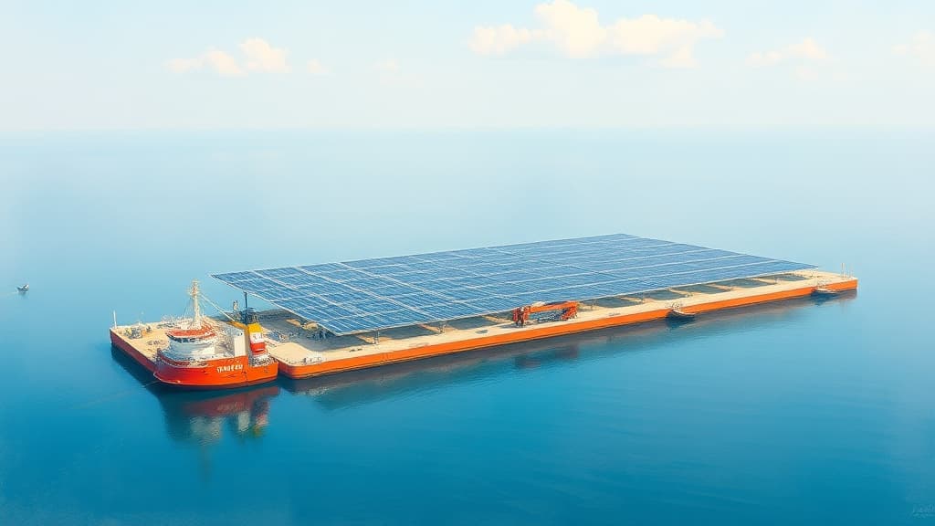 China's 1 GW Offshore Solar Farm Achieves Full Capacity in Shandong Province